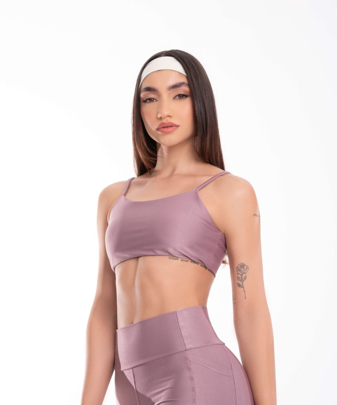 TOP NEW BASIC CANELADO SATIN