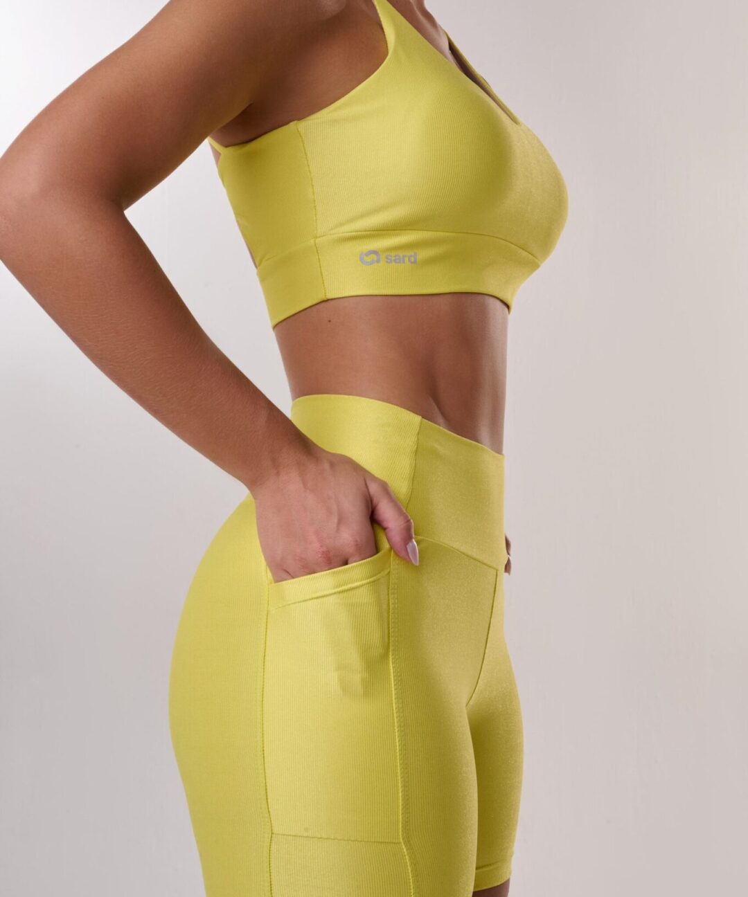 Alternative view de SHORT NATURALLY CANELADO MELON