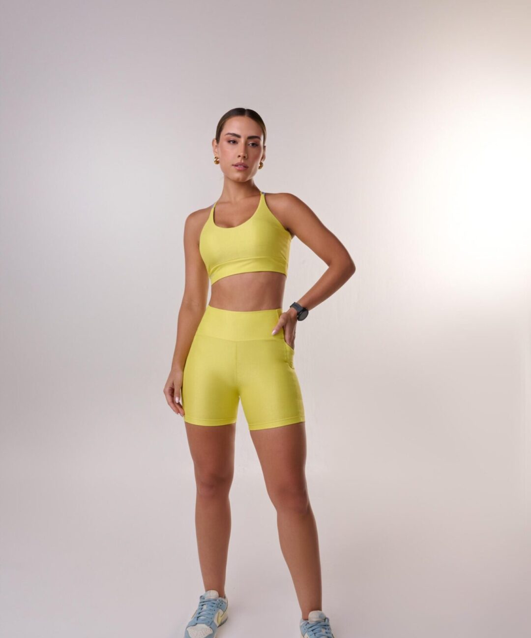 SHORT NATURALLY CANELADO MELON