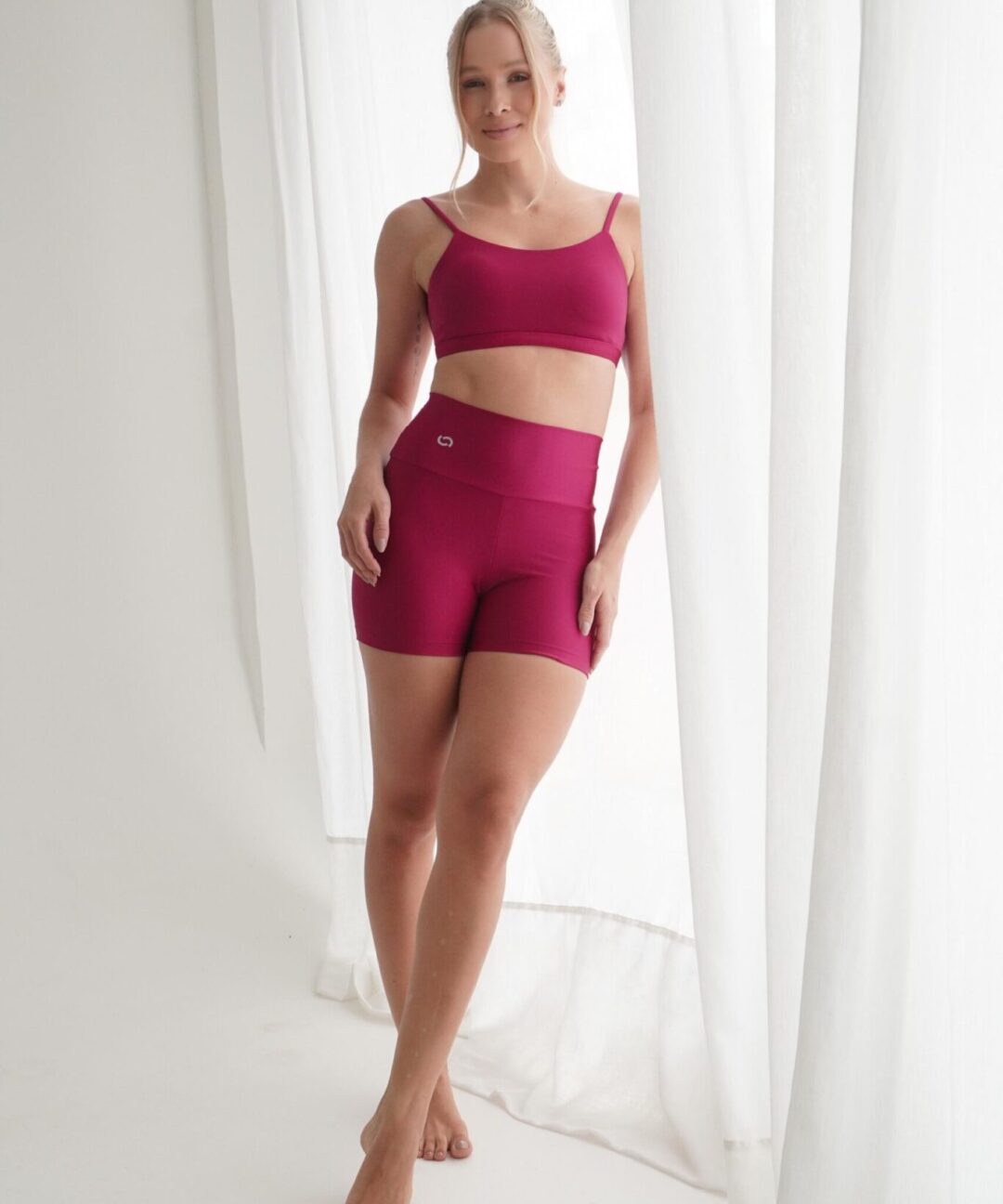 SHORT TRILOBAL ROSA DESEJO