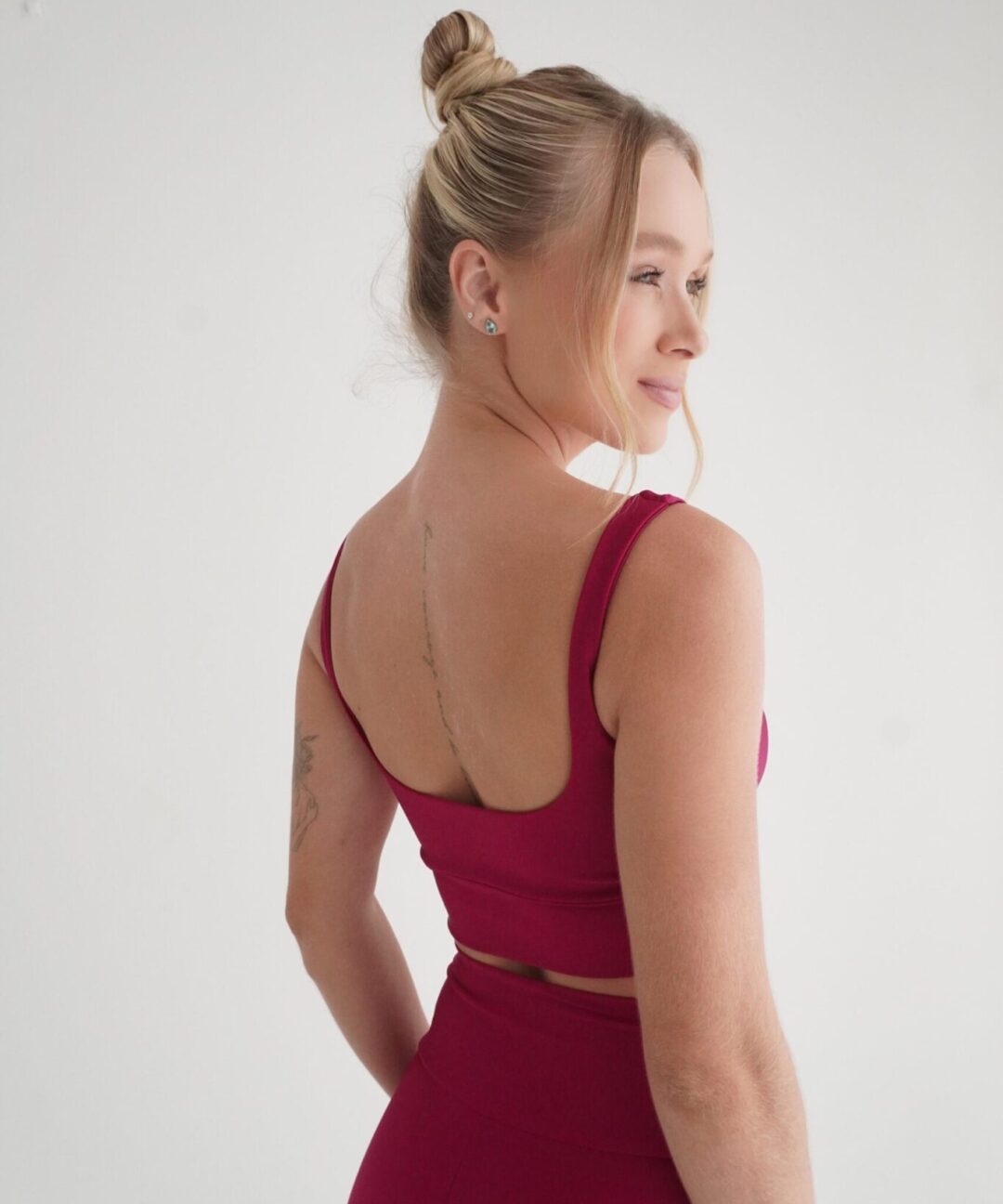 Alternative view de TOP REGATA TRILOBAL ROSA DESEJO