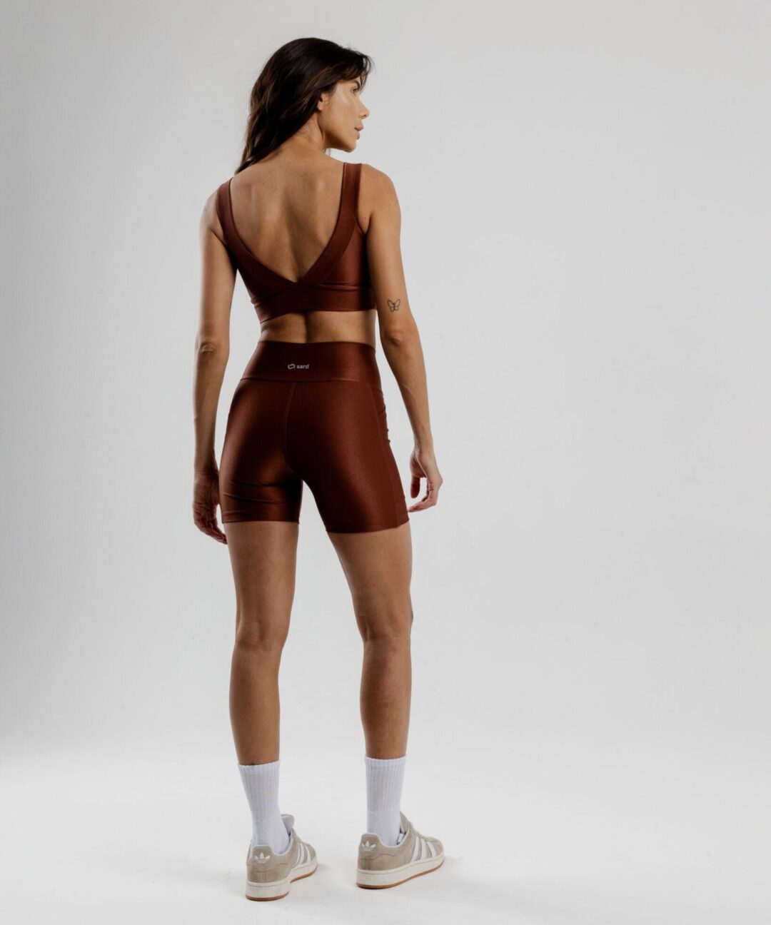 Alternative view de TOP WIND MARROM CAFÉ