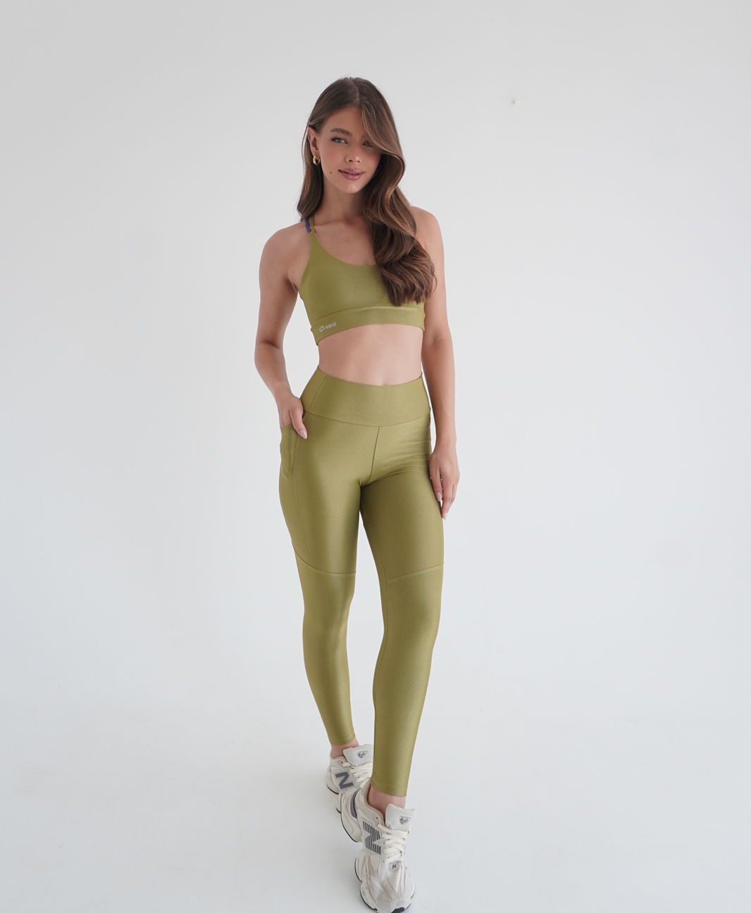 LEGGING FEMININA NATURALLY PISTACHE