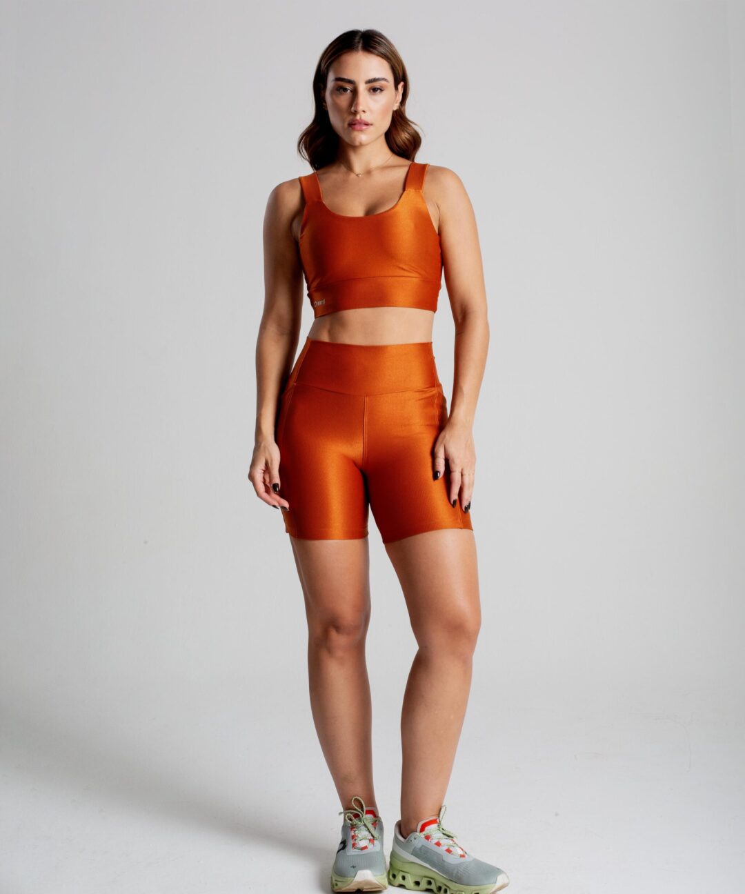 SHORT NATURALLY CANELADO FERRUGO