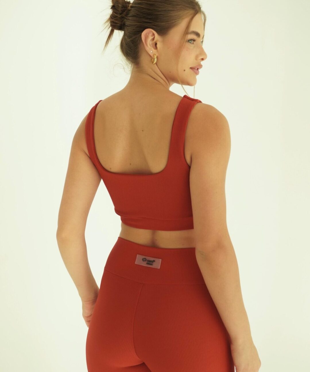 Alternative view de TOP ASTRAL PILLE VERMELHO