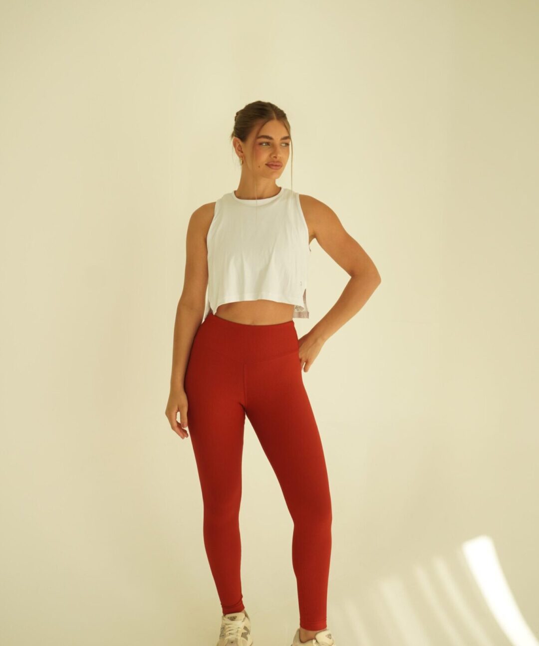 REGATA CROPPED FENDA BRANCA