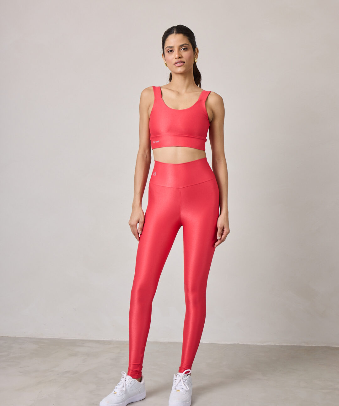 LEGGING FEMININA BASIC VERMELHO VULCÃO