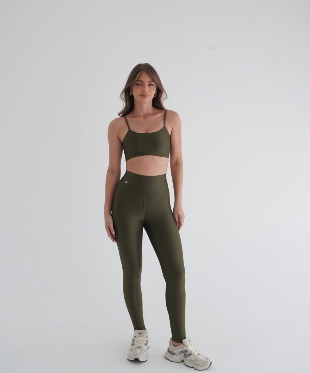 LEGGING FEMININA BASIC VERDE MUSGO