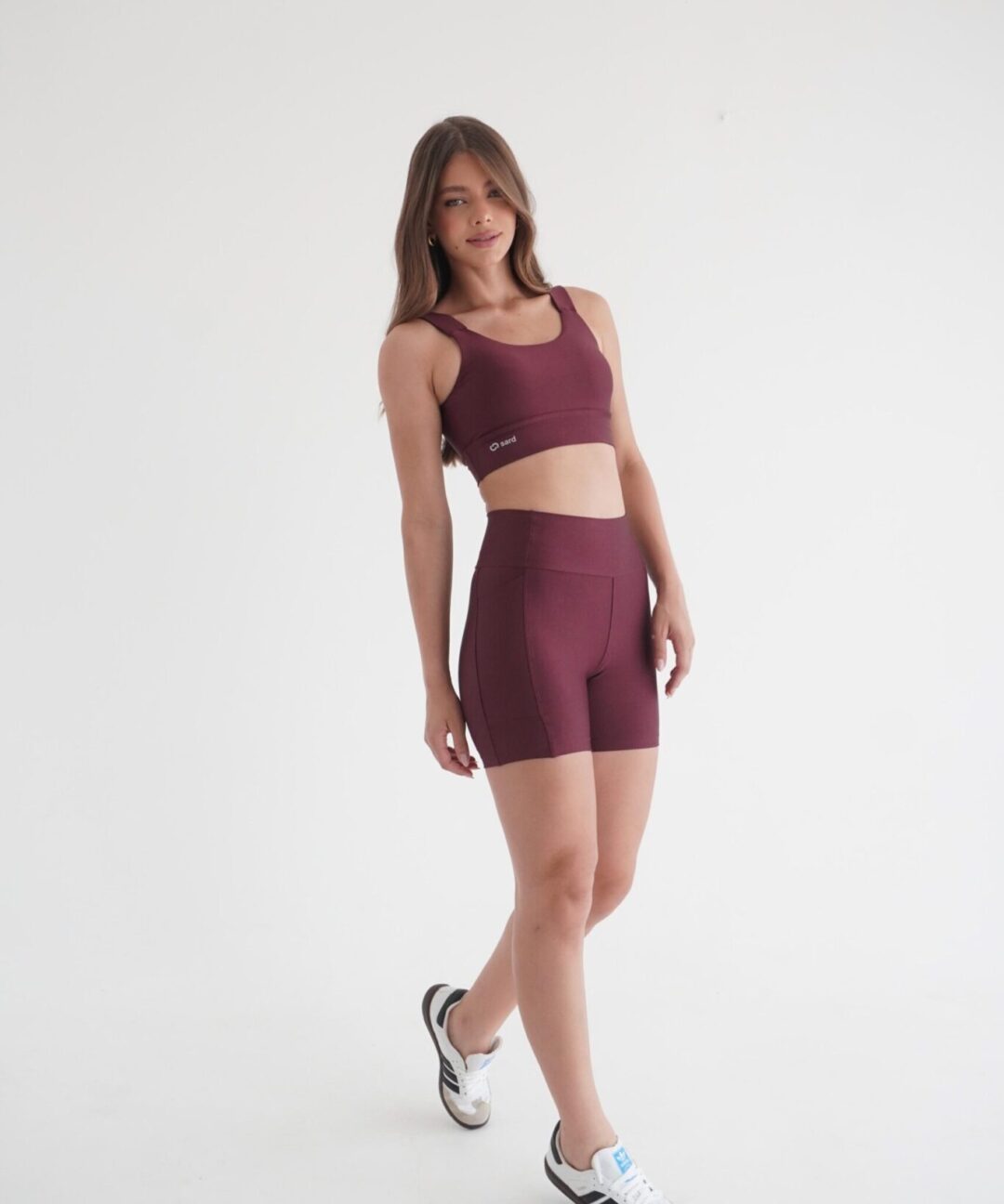 Alternative view de SHORT NATURALLY CANELADO BAROLO