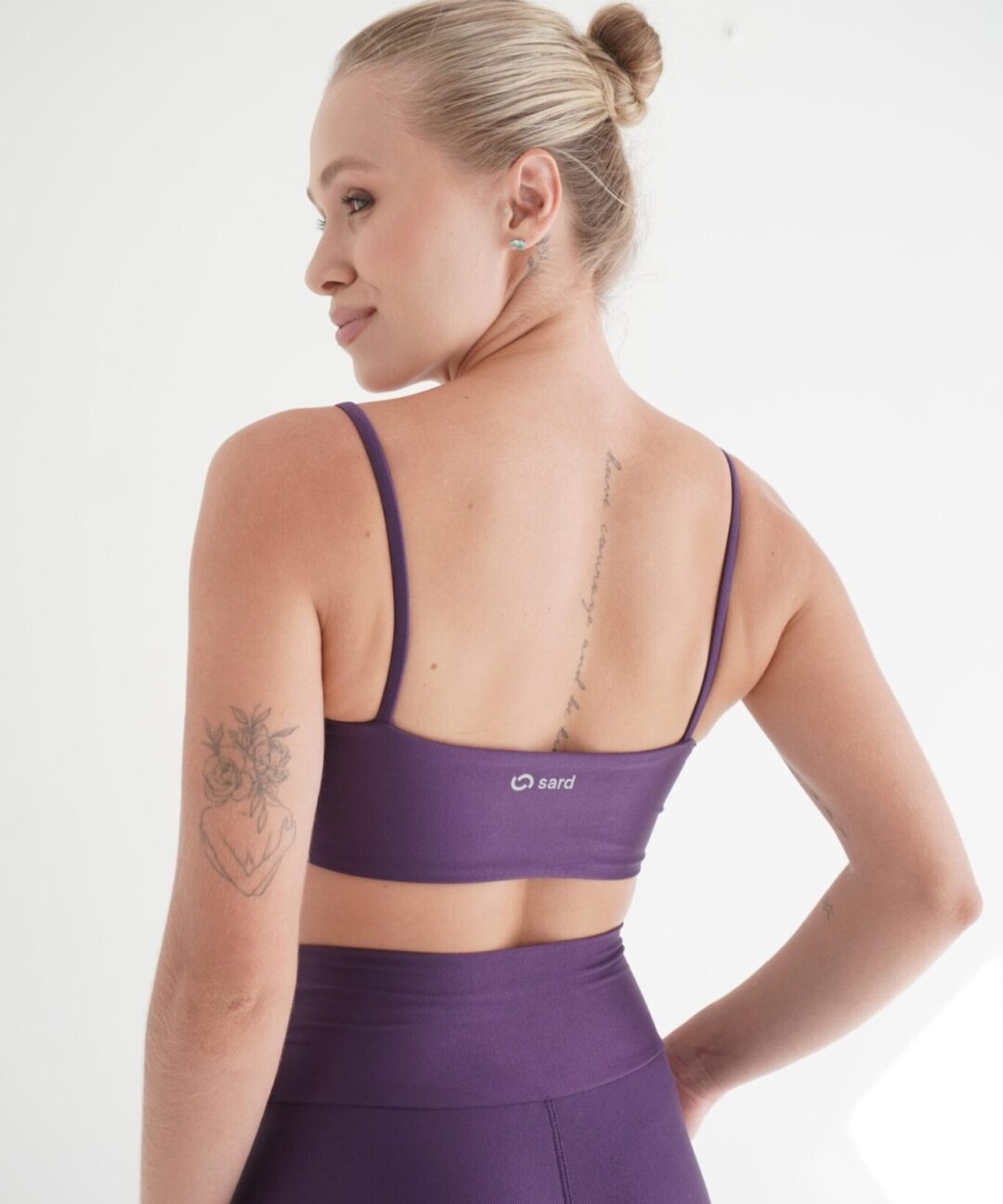 Alternative view de TOP NEW BASIC CANELADO ROXO AMETISTA