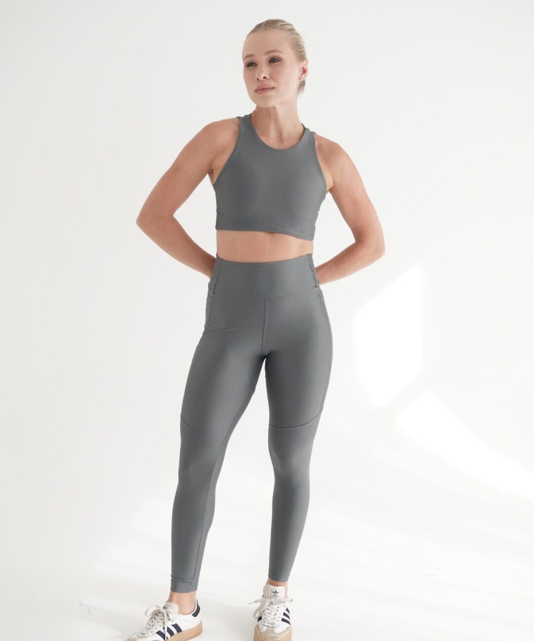 LEGGING NATURALLY CINZA