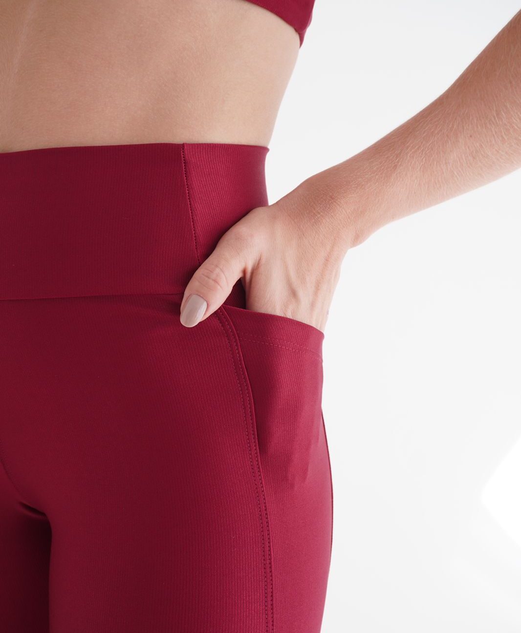 Alternative view de LEGGING NATURALLY VERMELHO CARMIM