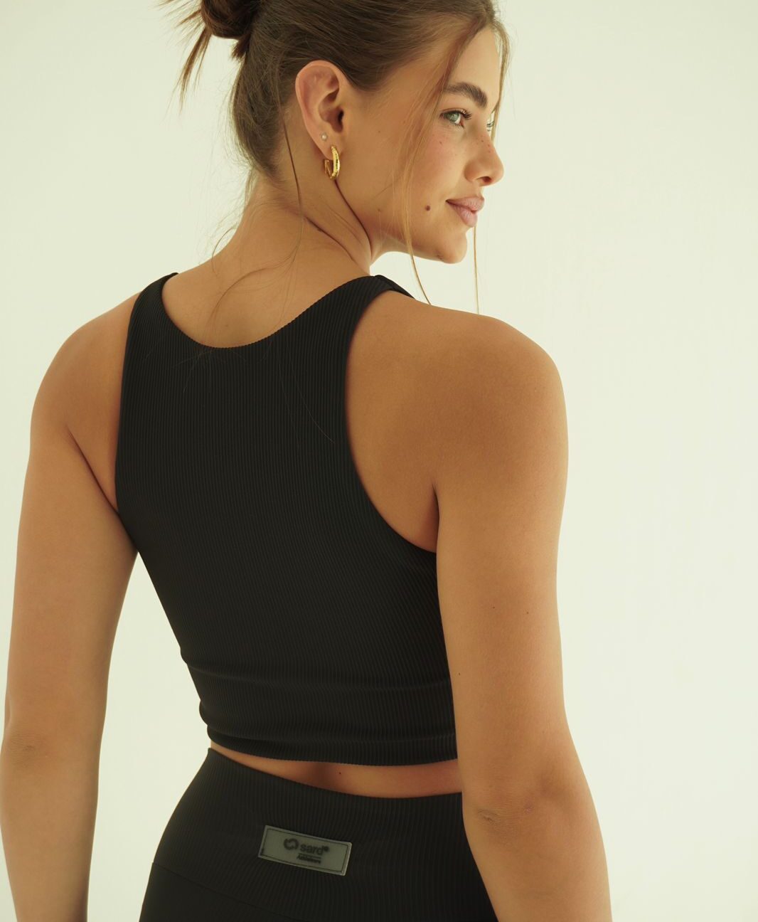 Alternative view de CROPPED PILLE PRETO