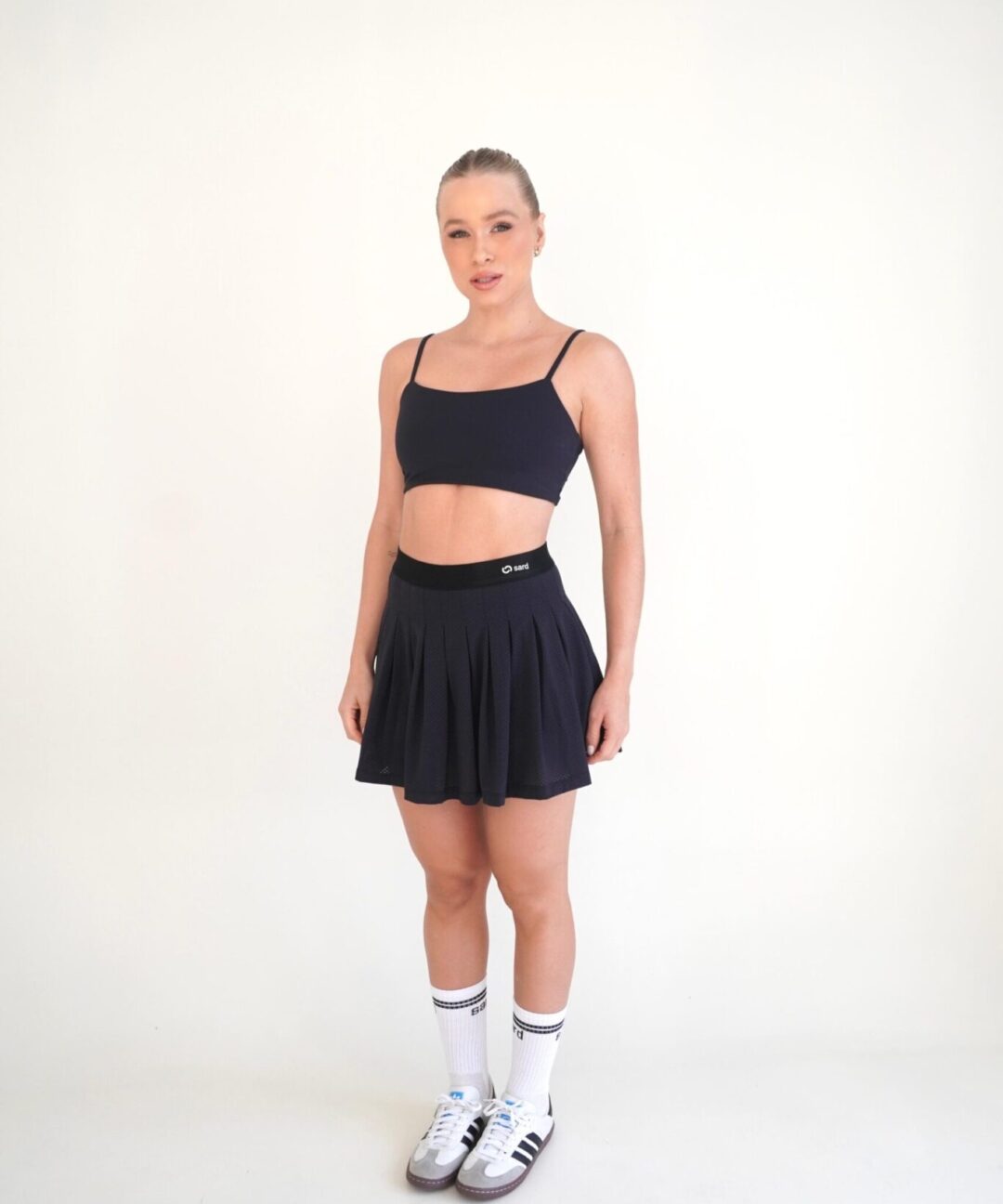 SHORT SAIA MINIMALIST PRETO
