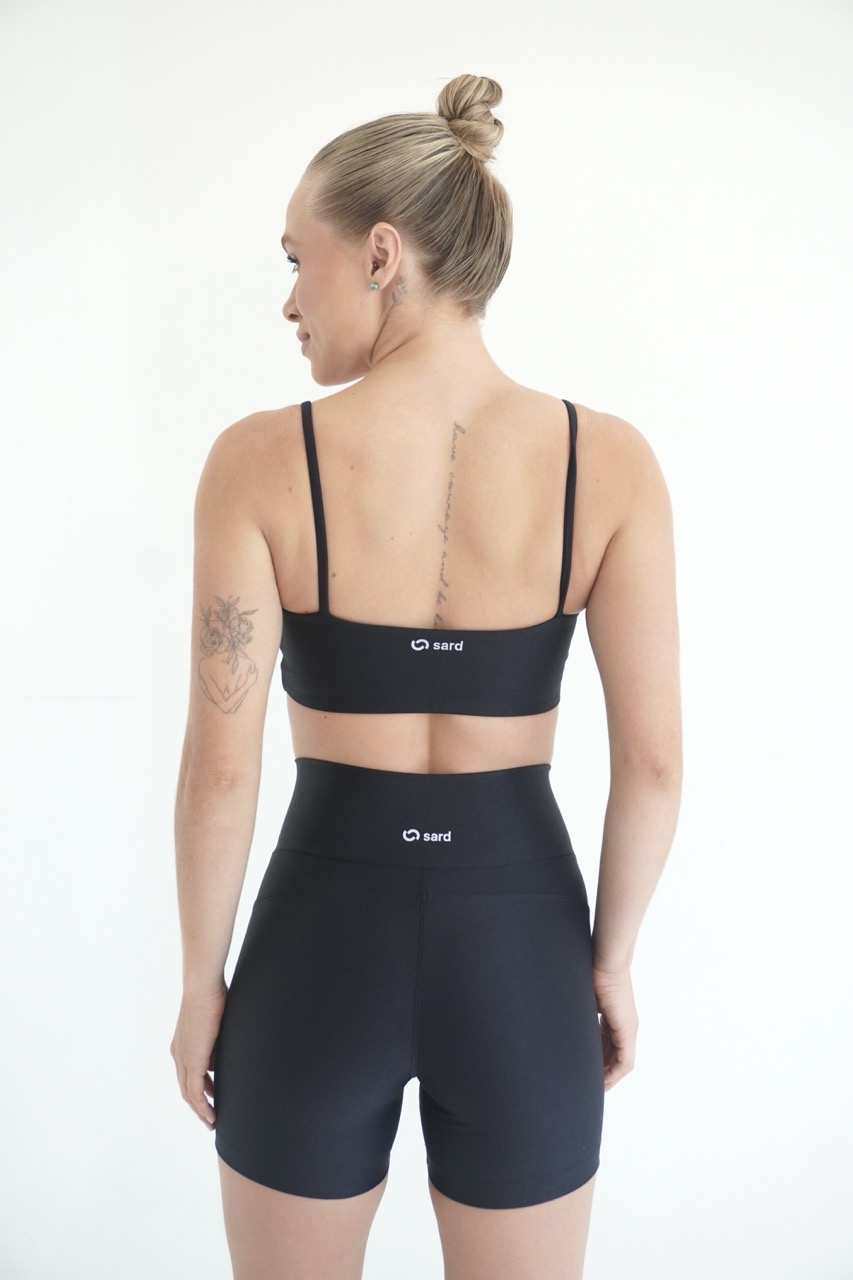 Alternative view de TOP NEW BASIC CANELADO SUPER BLACK