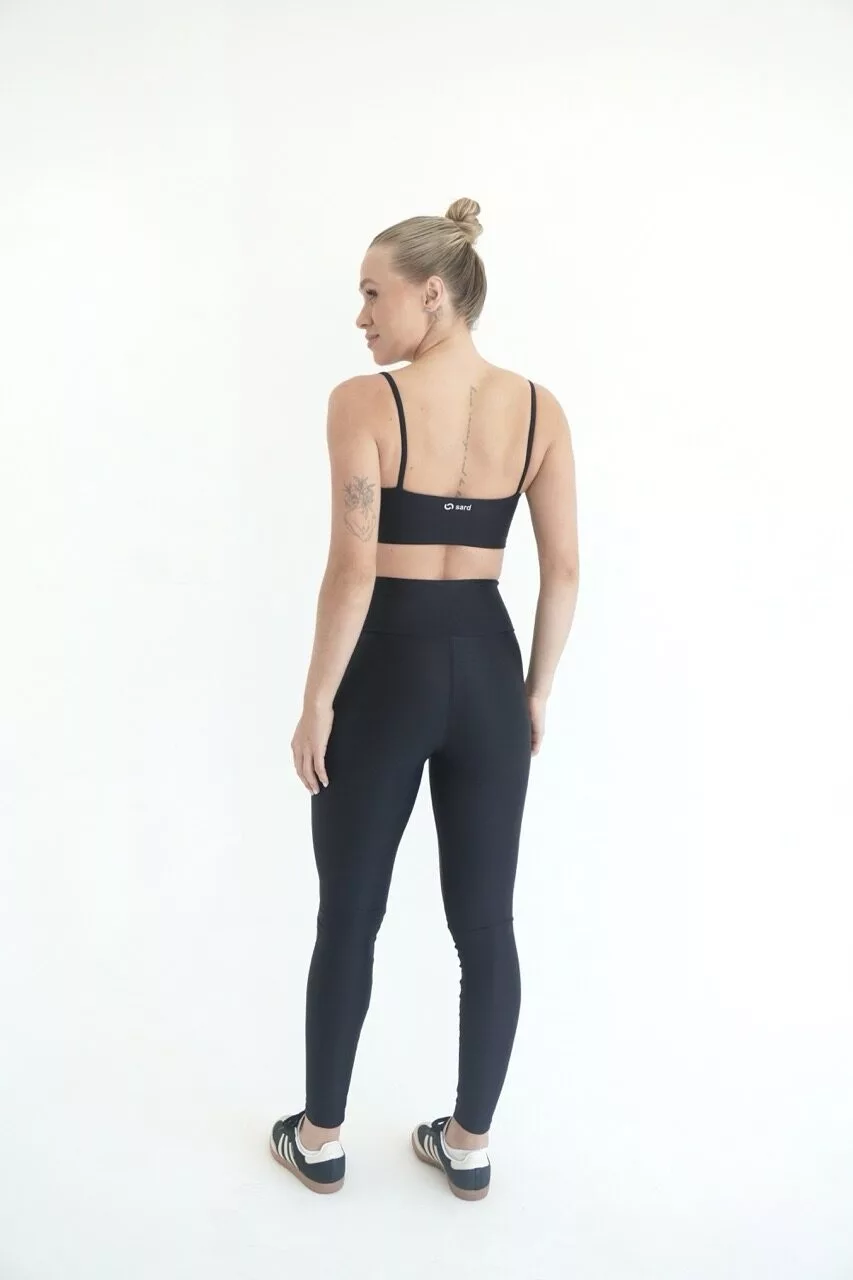 Alternative view de LEGGING BASIC CANELADO SUPER BLACK