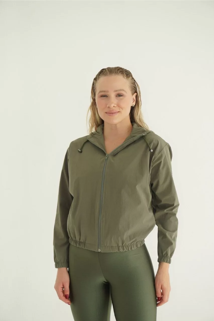 JAQUETA BOMBER PULSE VERDE CIDREIRA