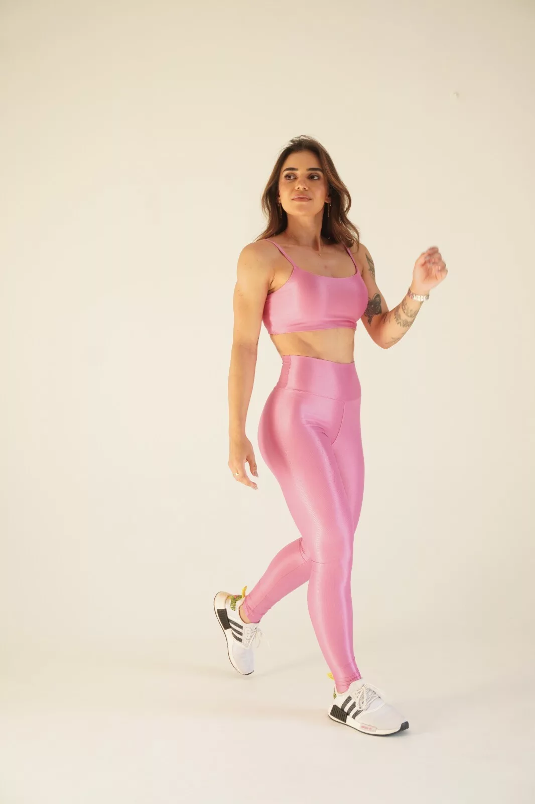 LEGGING BASIC CANELADO MILK SHAKE