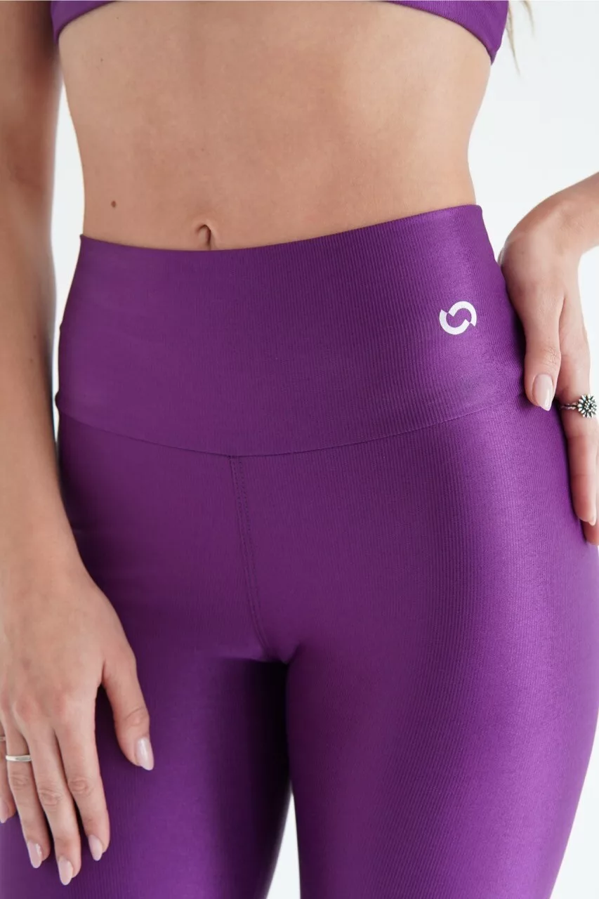 Alternative view de LEGGING BASIC CANELADO JUICE BERRY