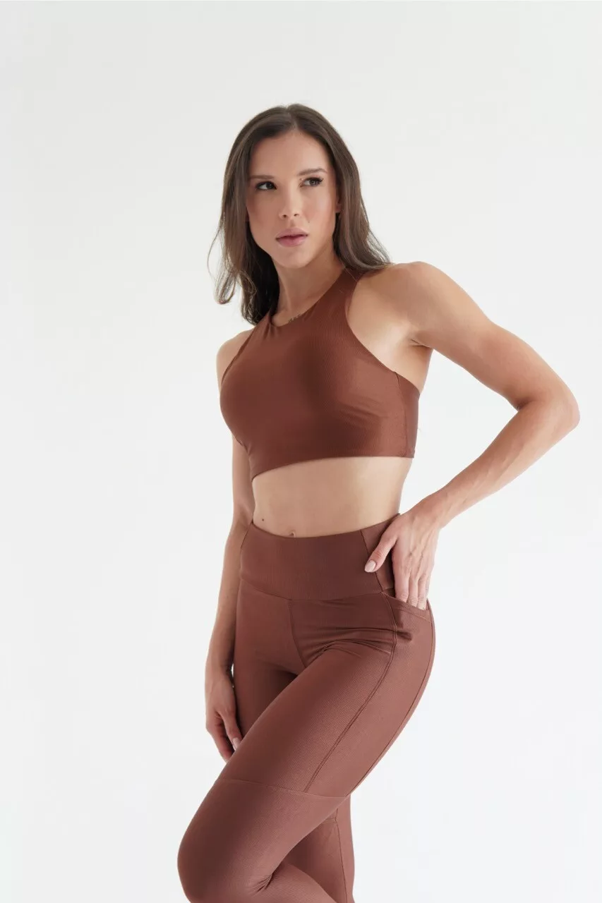 LEGGING NATURALLY CHOCOLATE