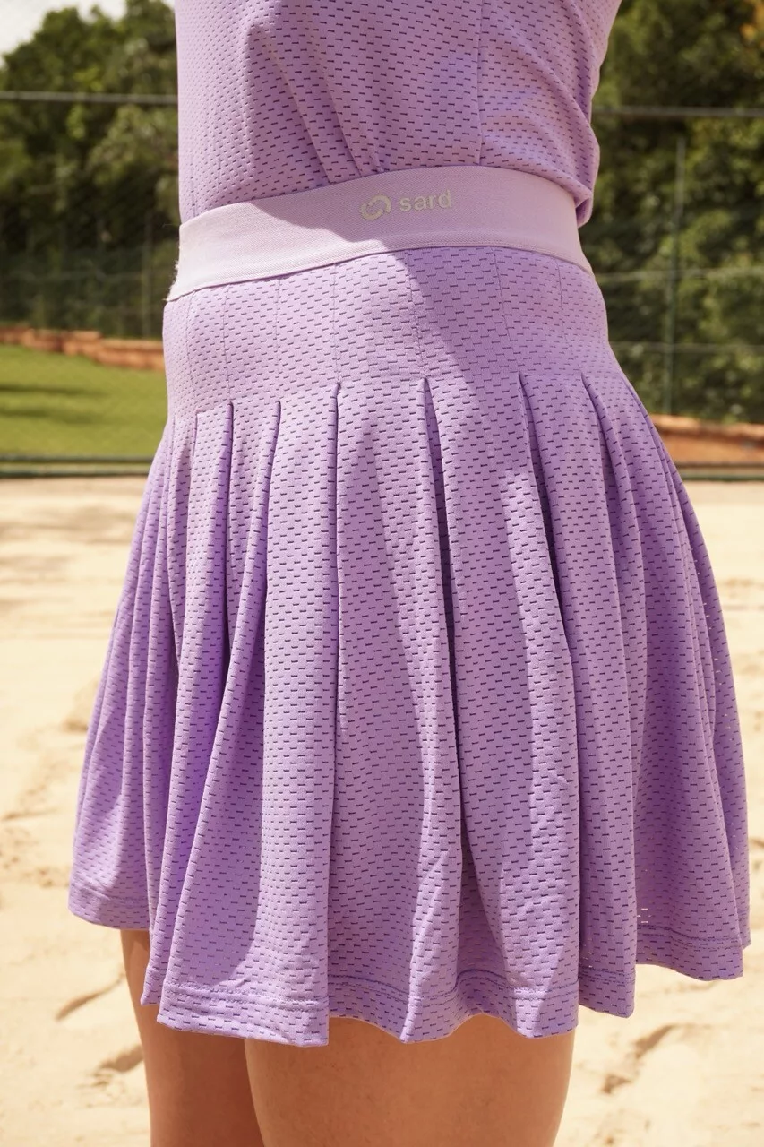 Alternative view de SHORT SAIA MINIMALIST LILÁS