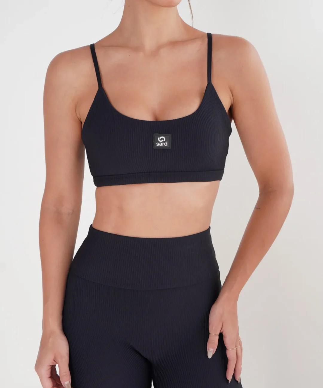 SHORT CANELADO BALANCE PRETO