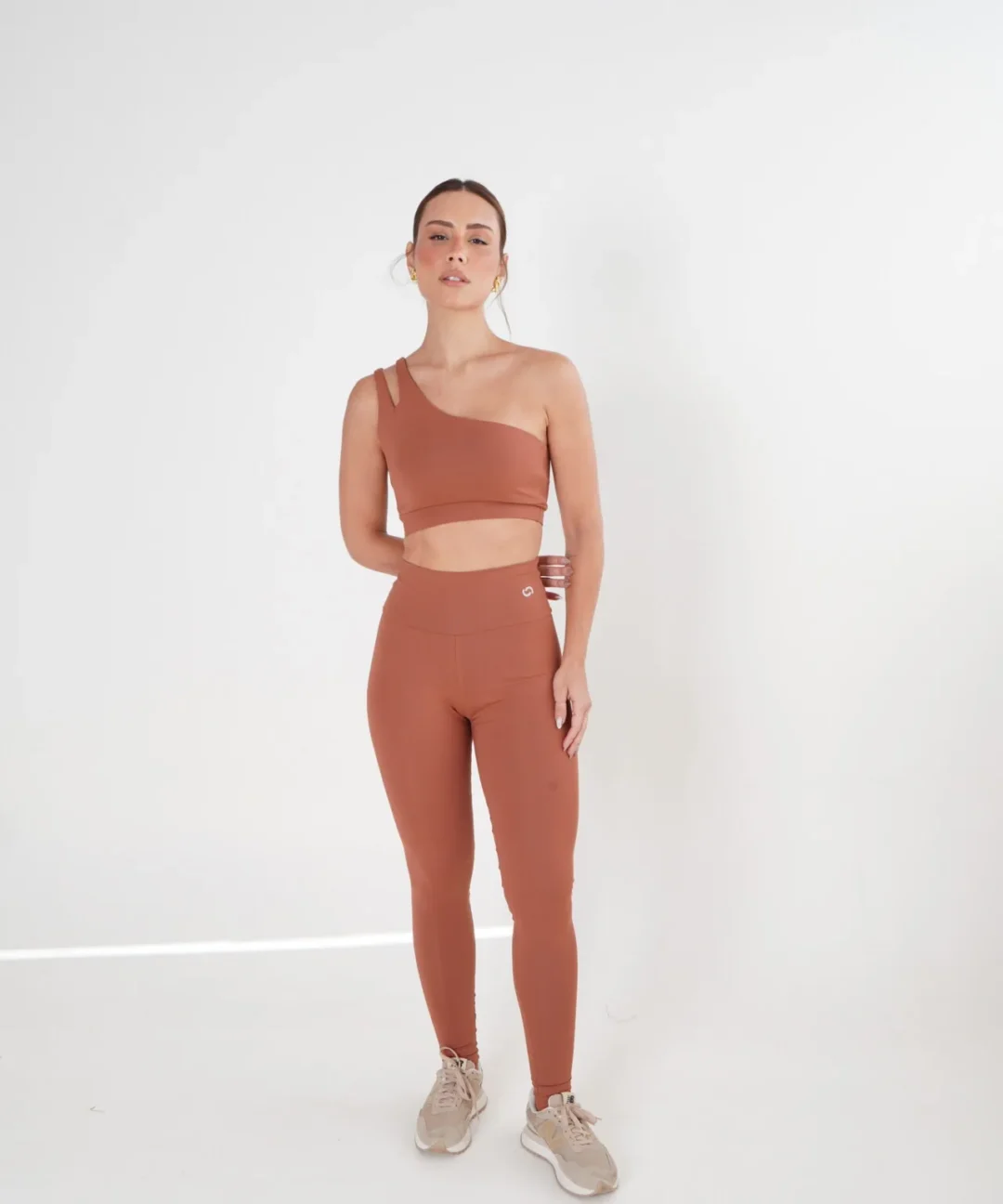 LEGGING BASIC HYPER COCOA