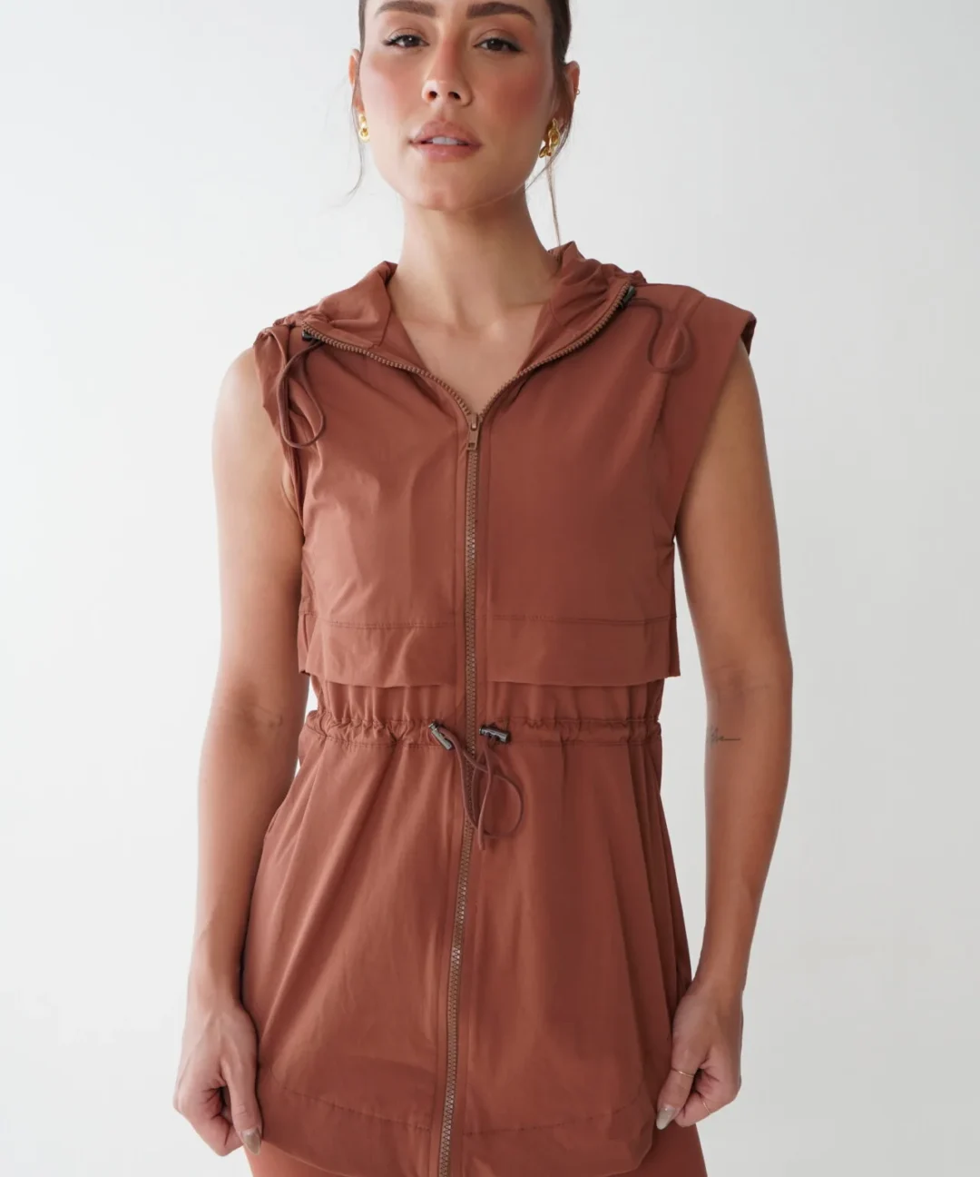 COLETE RESET CASTANHO