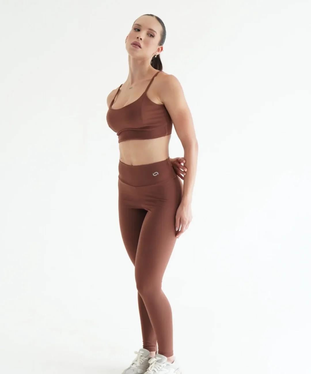 Alternative view de LEGGING BASIC HYPER CHOCOLATE