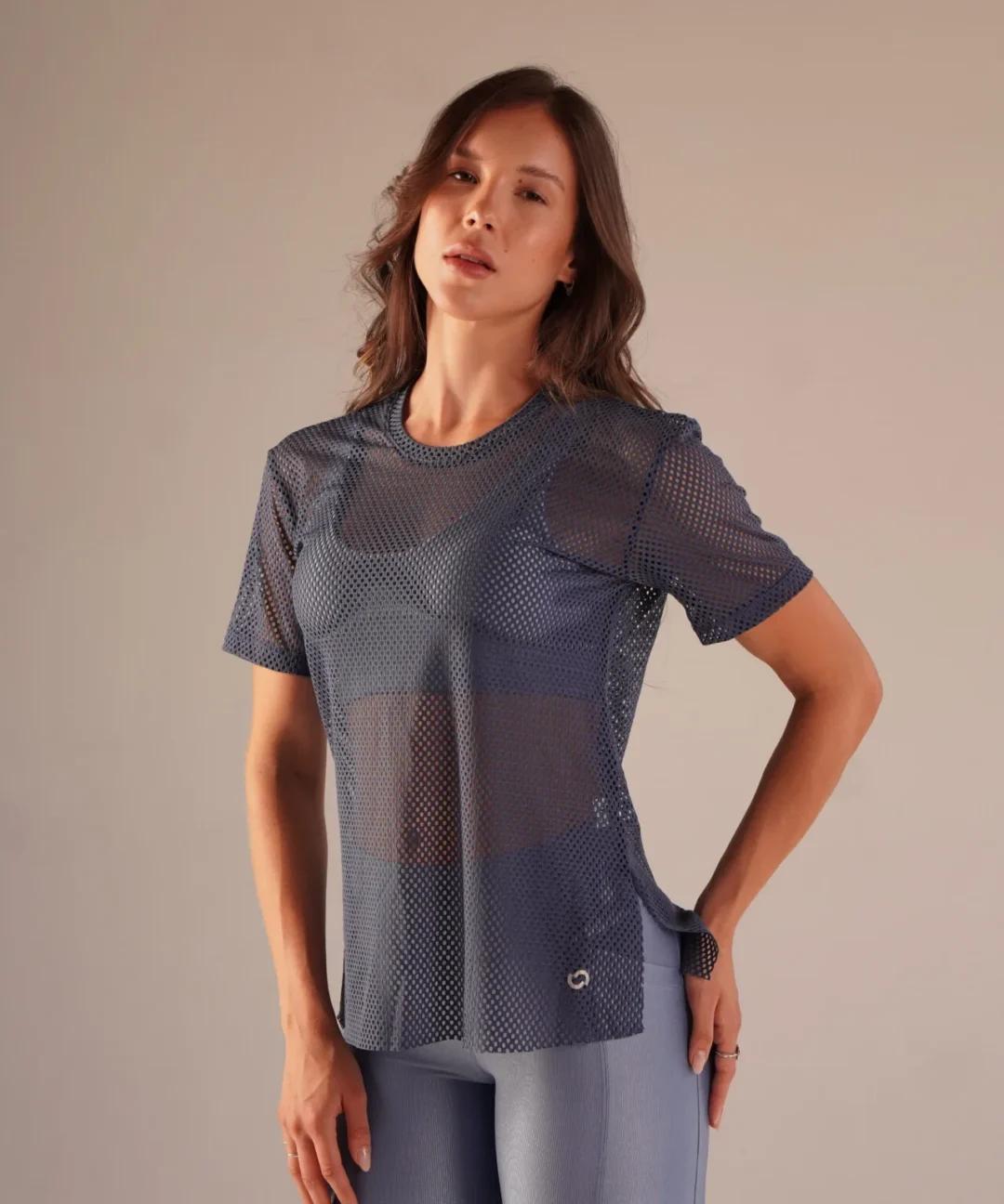 Alternative view de CAMISETA EM TELA PACÍFICO