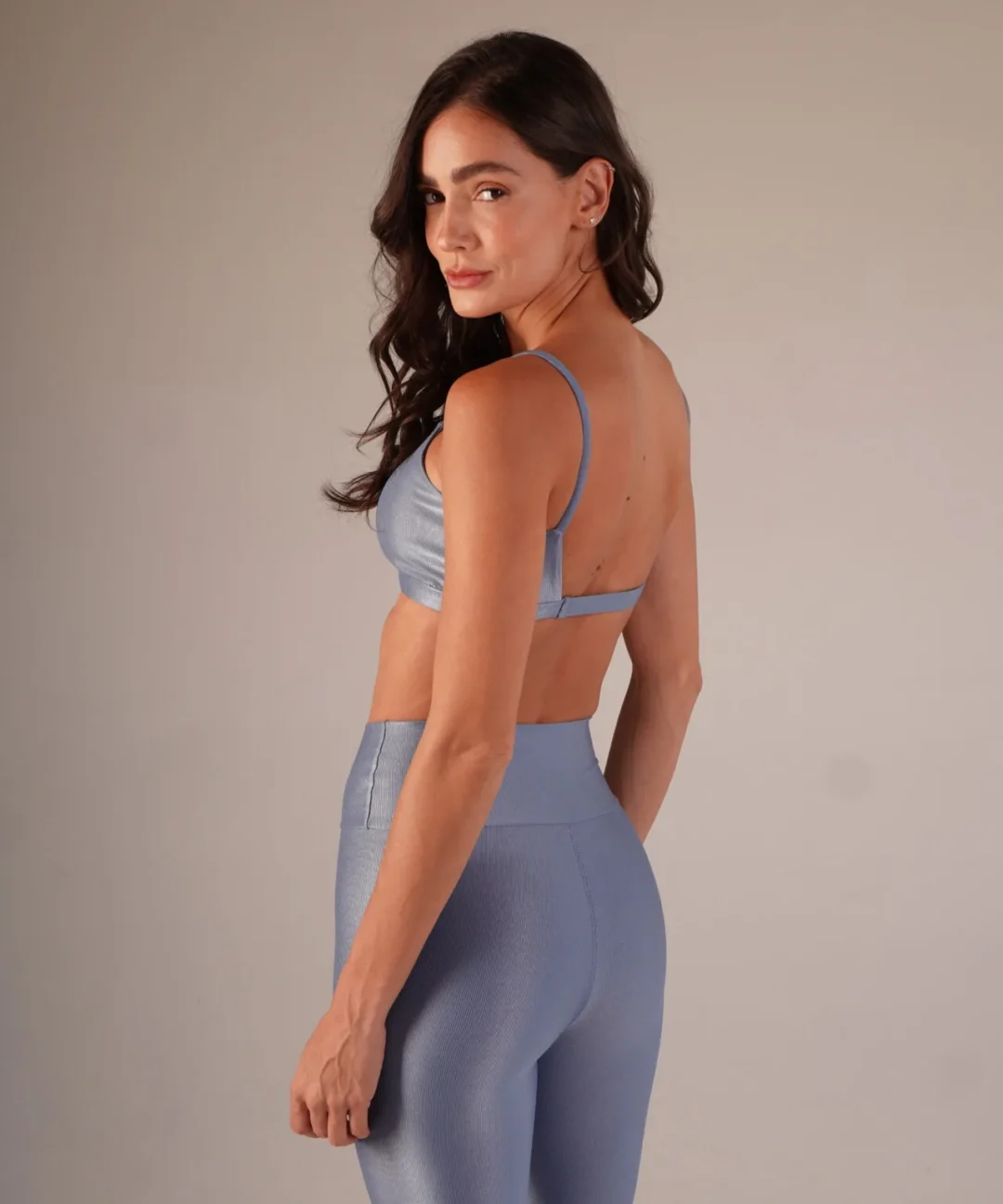 Alternative view de LEGGING BASIC CANELADO PACÍFICO