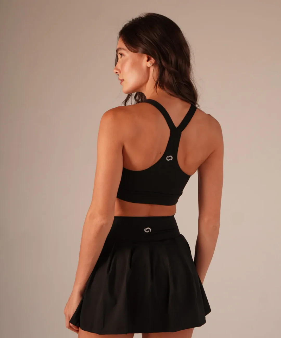 Alternative view de SHORT SAIA JOY PRETO