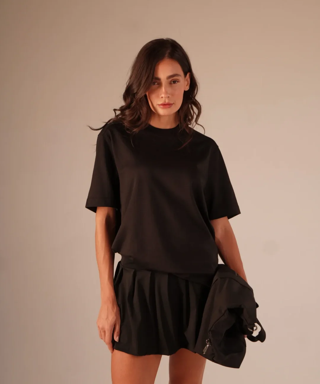 CAMISETA SHOULDER BLACK