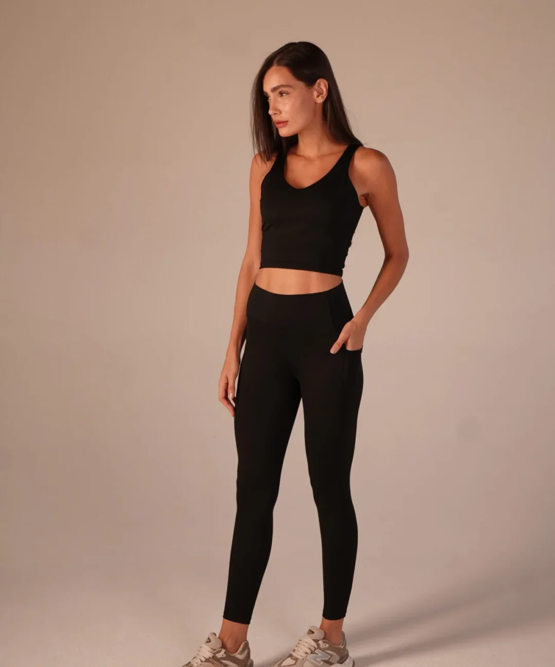 Alternative view de LEGGING LIV PRETO