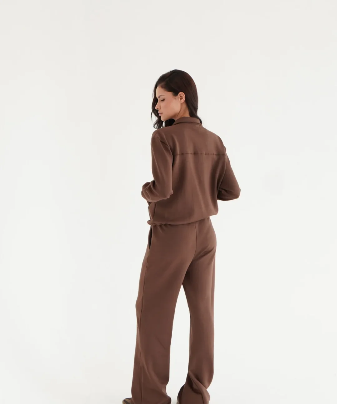 Alternative view de CONJUNTO DUSK MARROM CACAU