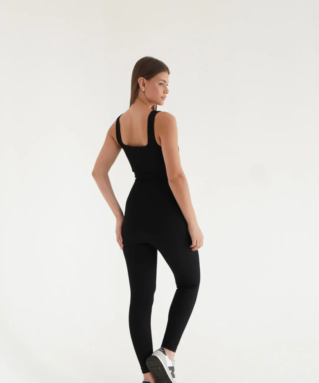 Alternative view de MACACÃO CORE PRETO SEAMLESS