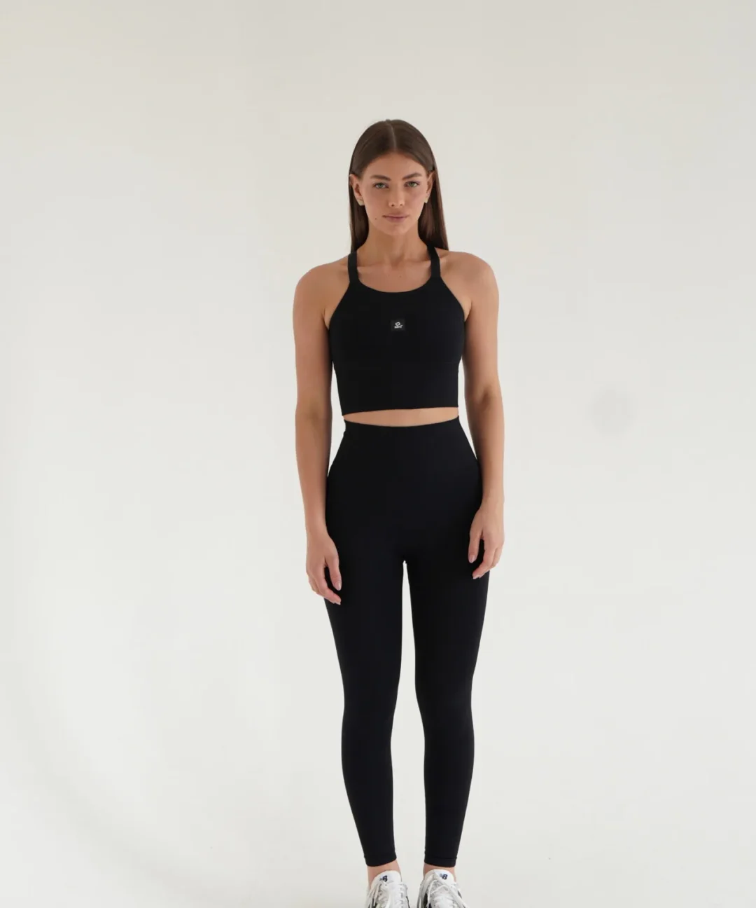 CONJUNTO CORE PRETO SEAMLESS