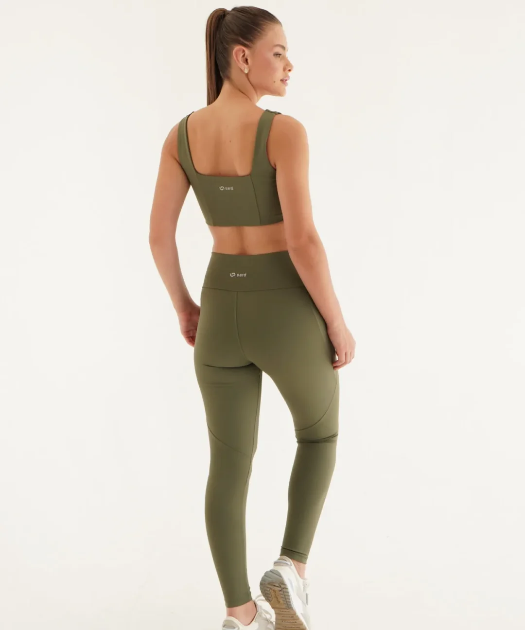 Alternative view de LEGGING PULSE ARMY GREEN