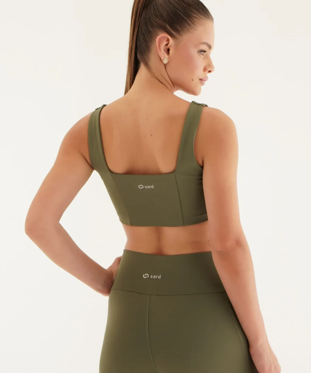 Alternative view de TOP SLIM  ARMY GREEN