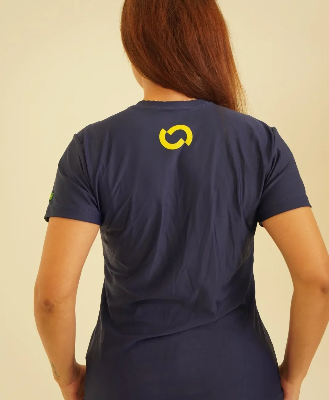 Alternative view de BABY LOOK SARD BRASIL OFICIAL AZUL