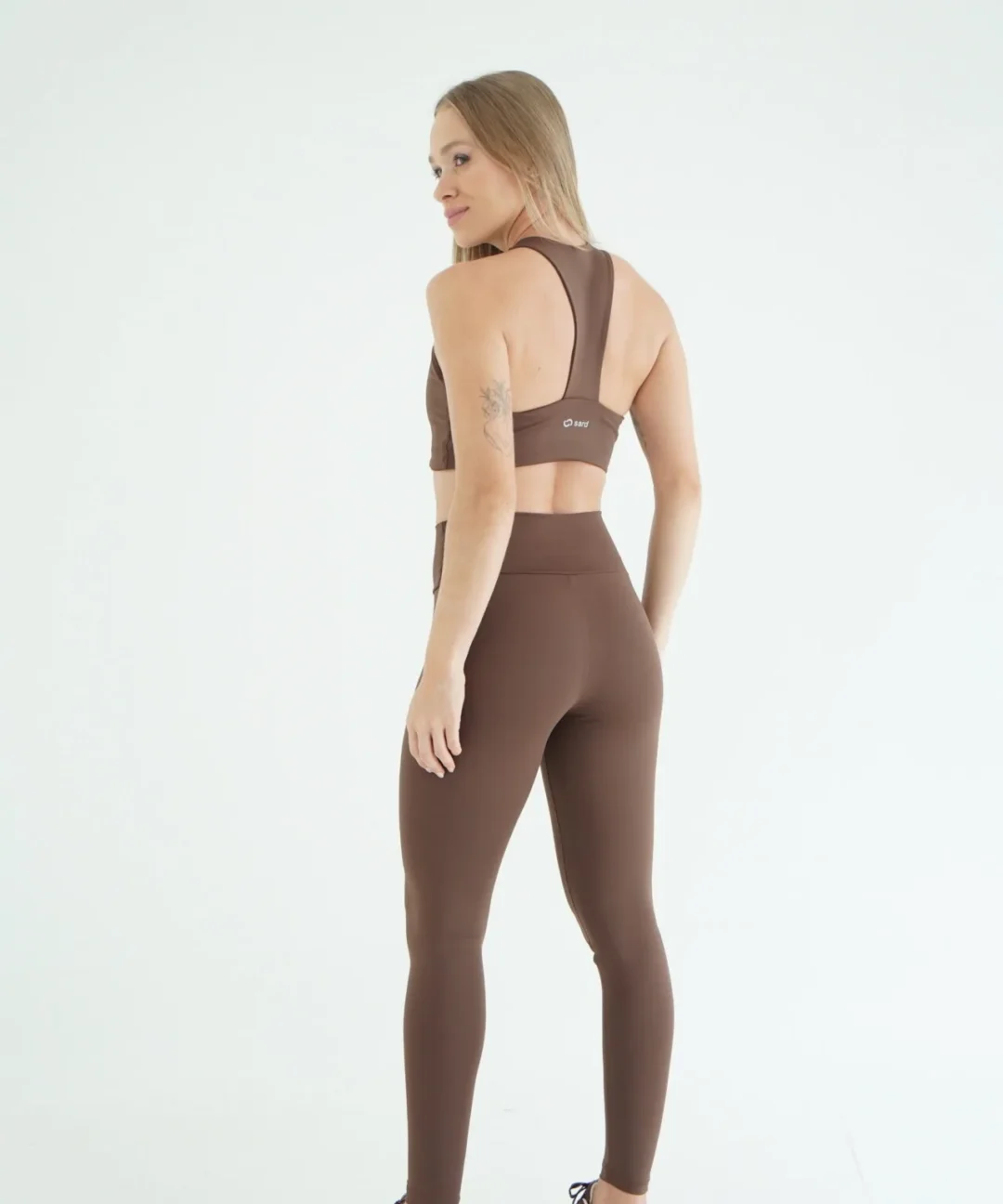 Alternative view de LEGGING BASIC SARD BROWN