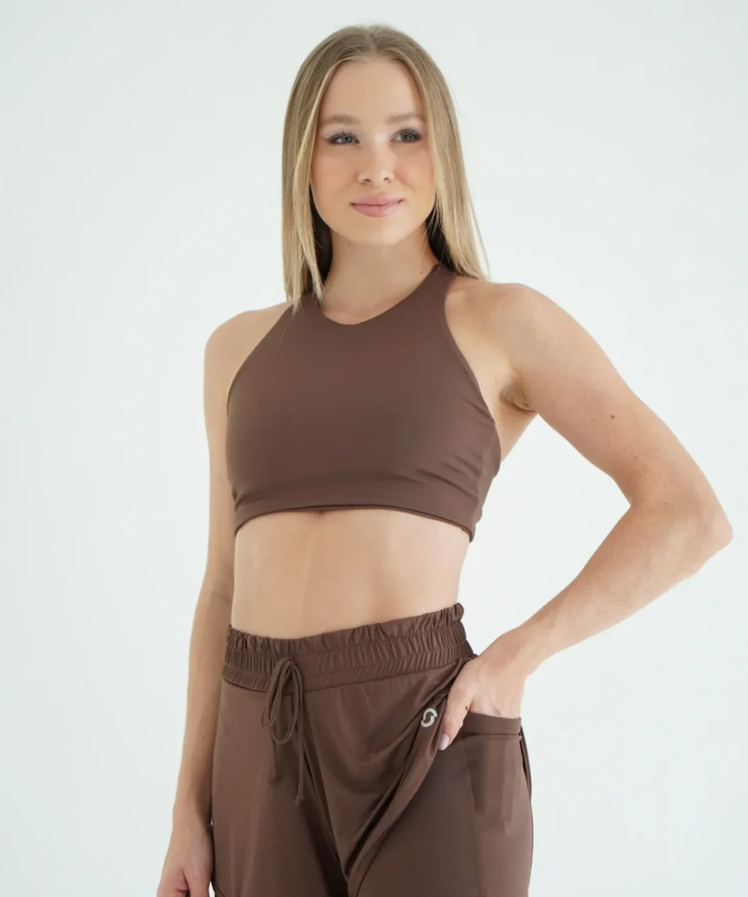 Alternative view de SHORT BEACH SARD BROWN