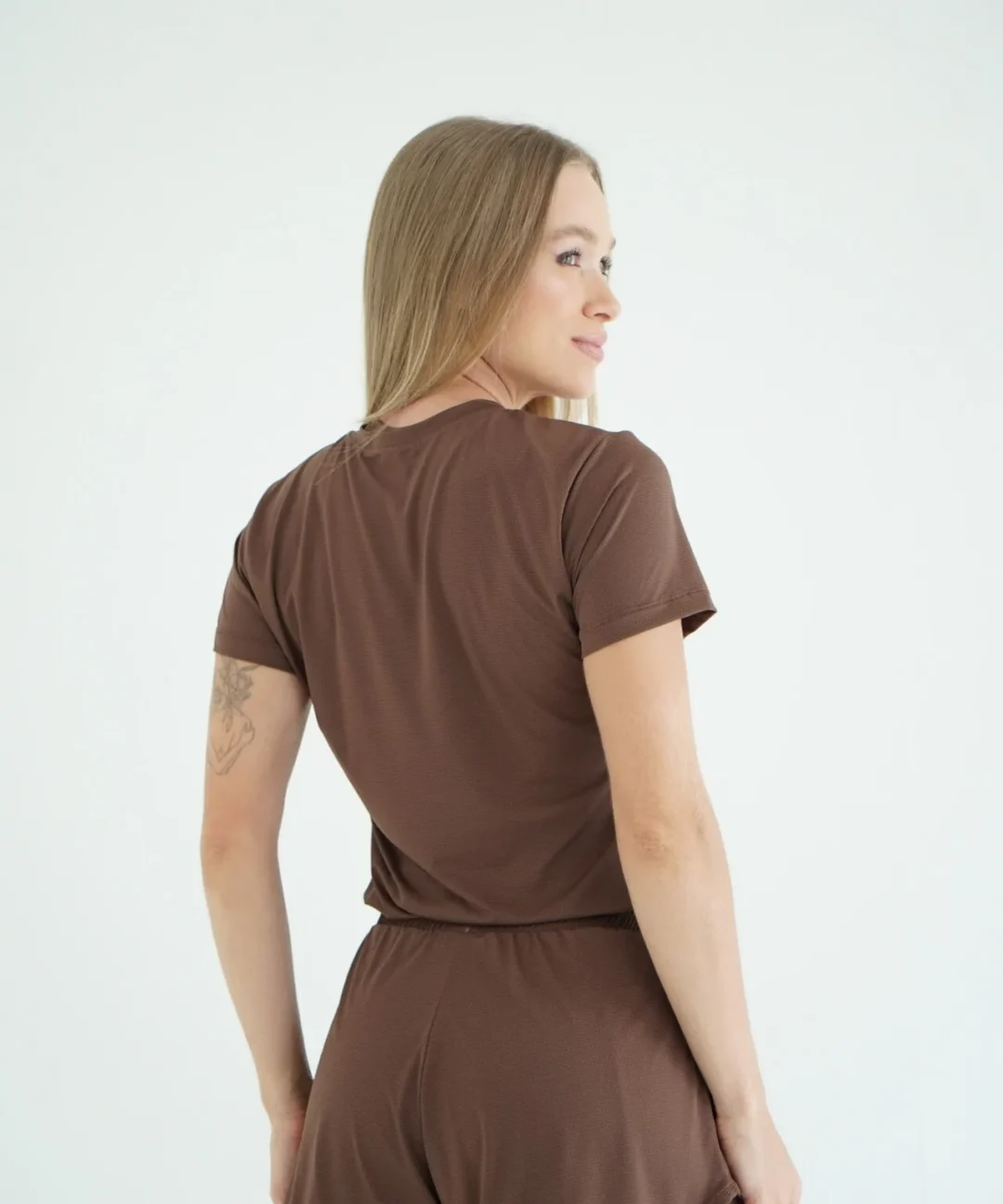 Alternative view de CAMISETA WIND SARD BROWN